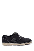 Men's Black Nubuck Leather Shoes | Derimod