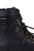 Women's Zipper Detailed Leather Boots | Derimod
