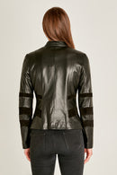 Capri Women's Leather Jacket | Derimod