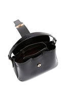 Women's Black Patent Leather Handbag | Derimod