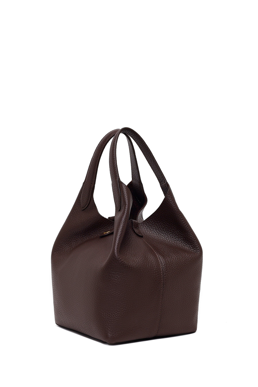 Woman Brown Casual Leather Shoulder Bag