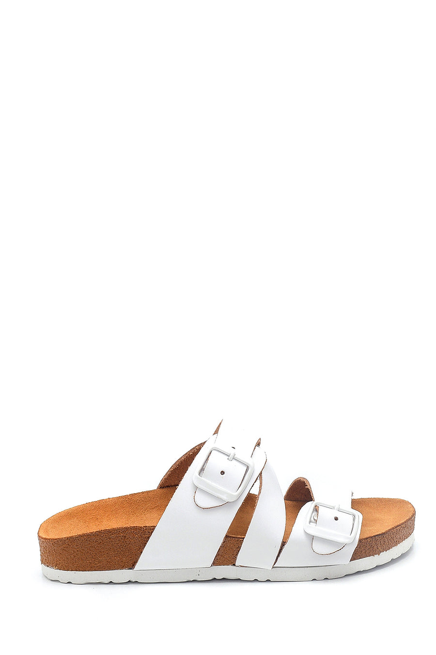 Women's Casual Leather Slippers 21SFD530018 | Derimod