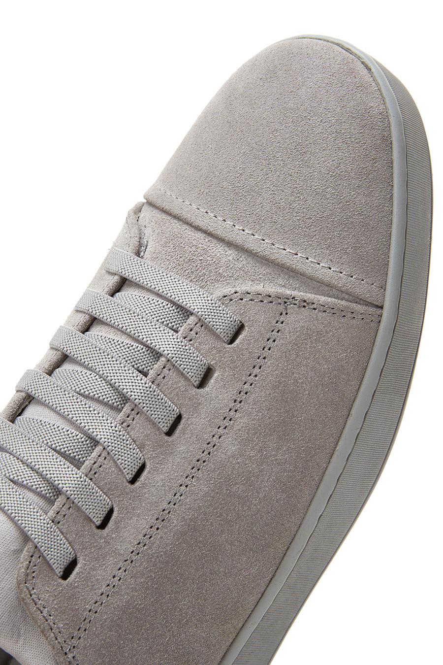 Erkek Gri Süet Deri Sneaker