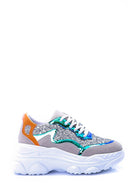 Women's High-Sole Sneaker | Derimod