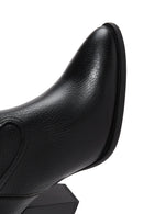 Women's Leather Heeled Cowboy Boots | Derimod