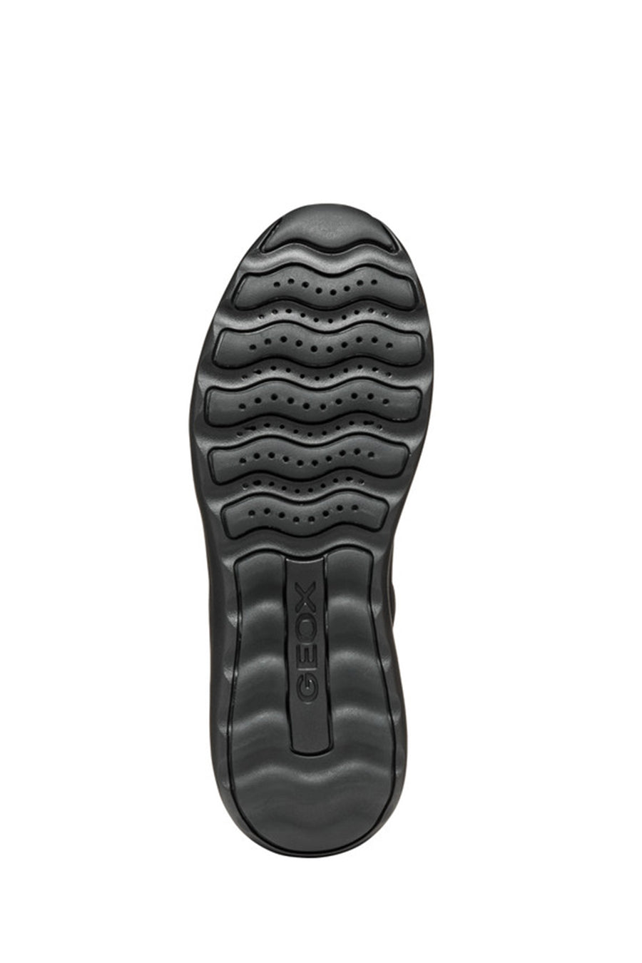 Geox Erkek Siyah U Xtors D -Mesh + Suede Bağcıklı Deri Sneaker