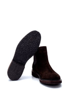 Men's Suede Chelsea Bott | Derimod