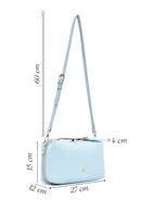 Women's Blue Long Strap Crossbody Bag | Derimod