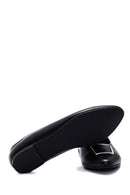 Women's Black Buckle Classic Ballet Ballet | Derimod