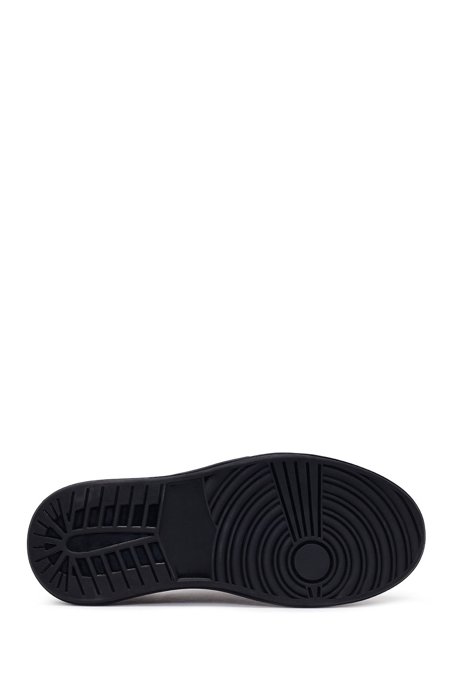 Erkek Siyah Deri Sneaker