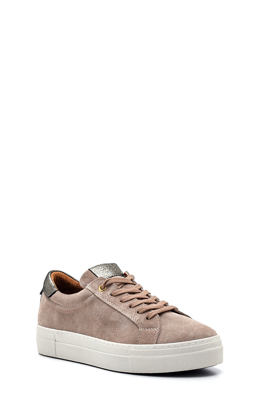 Kadın Deri Süet Sneaker