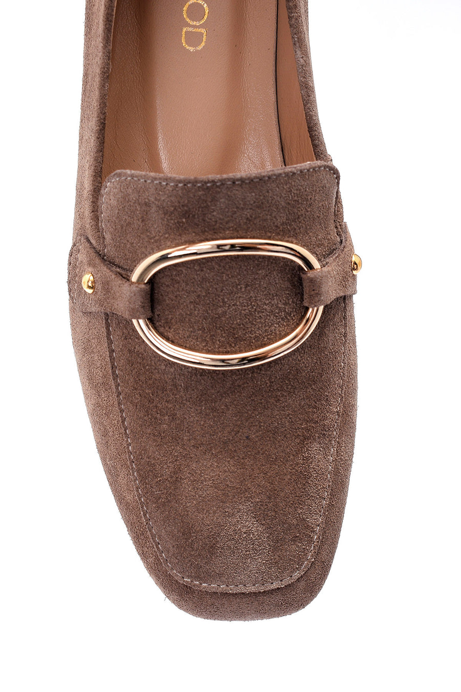 Women's Suede Buckle Loafer