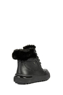 Geox Women's Black Dalyla Abx Laced Waterproof Leather Boots | Derimod