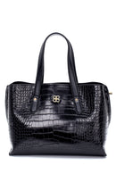 Women's Crocodile Patterned Shoulder Bag | Derimod