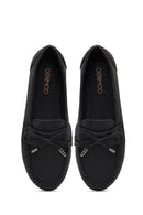 Kadın Siyah Tokalı Loafer | Derimod