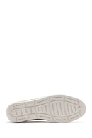 Women's Beige Wedge Heel Suede Leather Comfort Loafer | Derimod