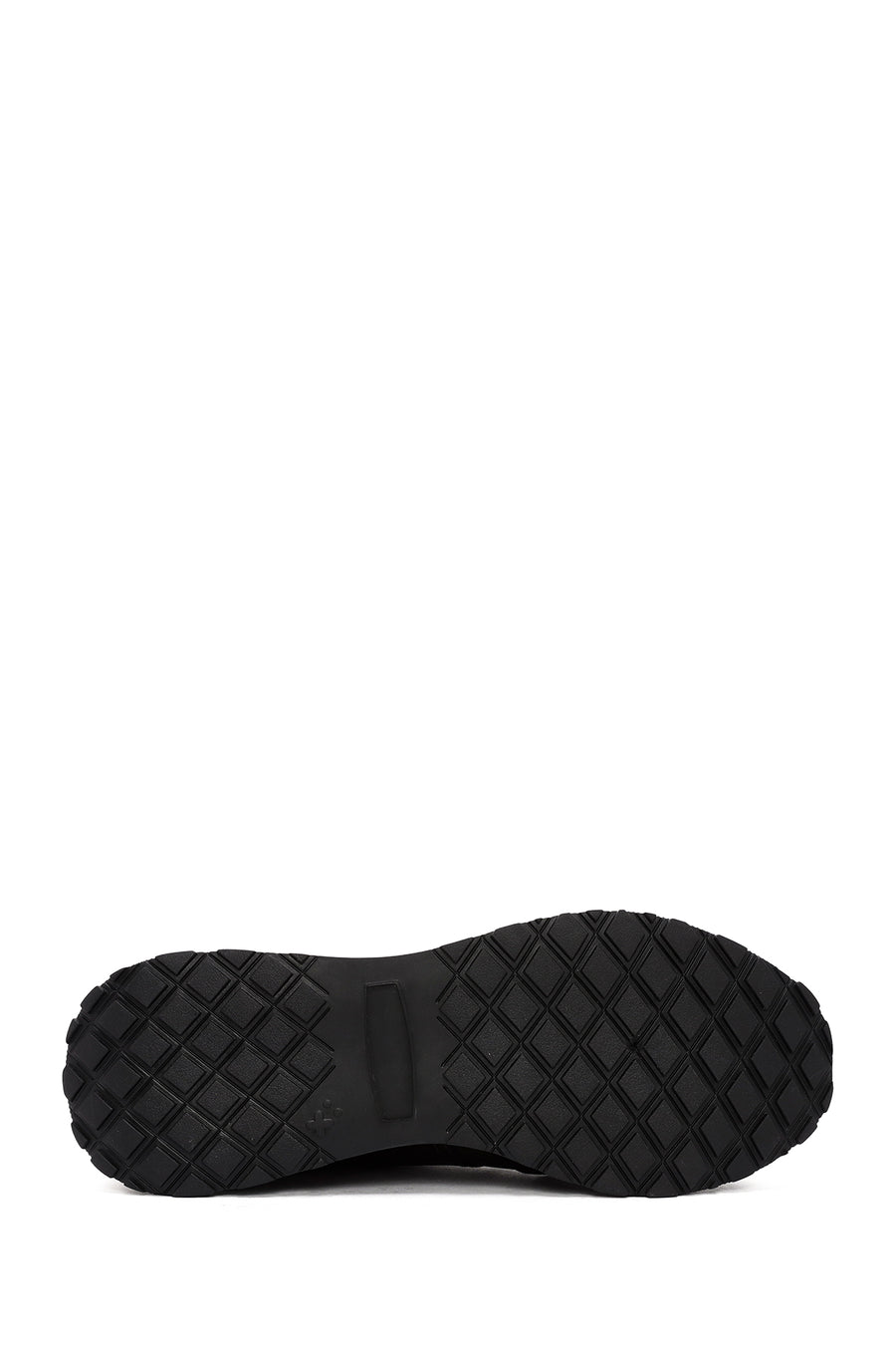 Erkek Kahverengi Bağcıklı Deri Casual Sneaker