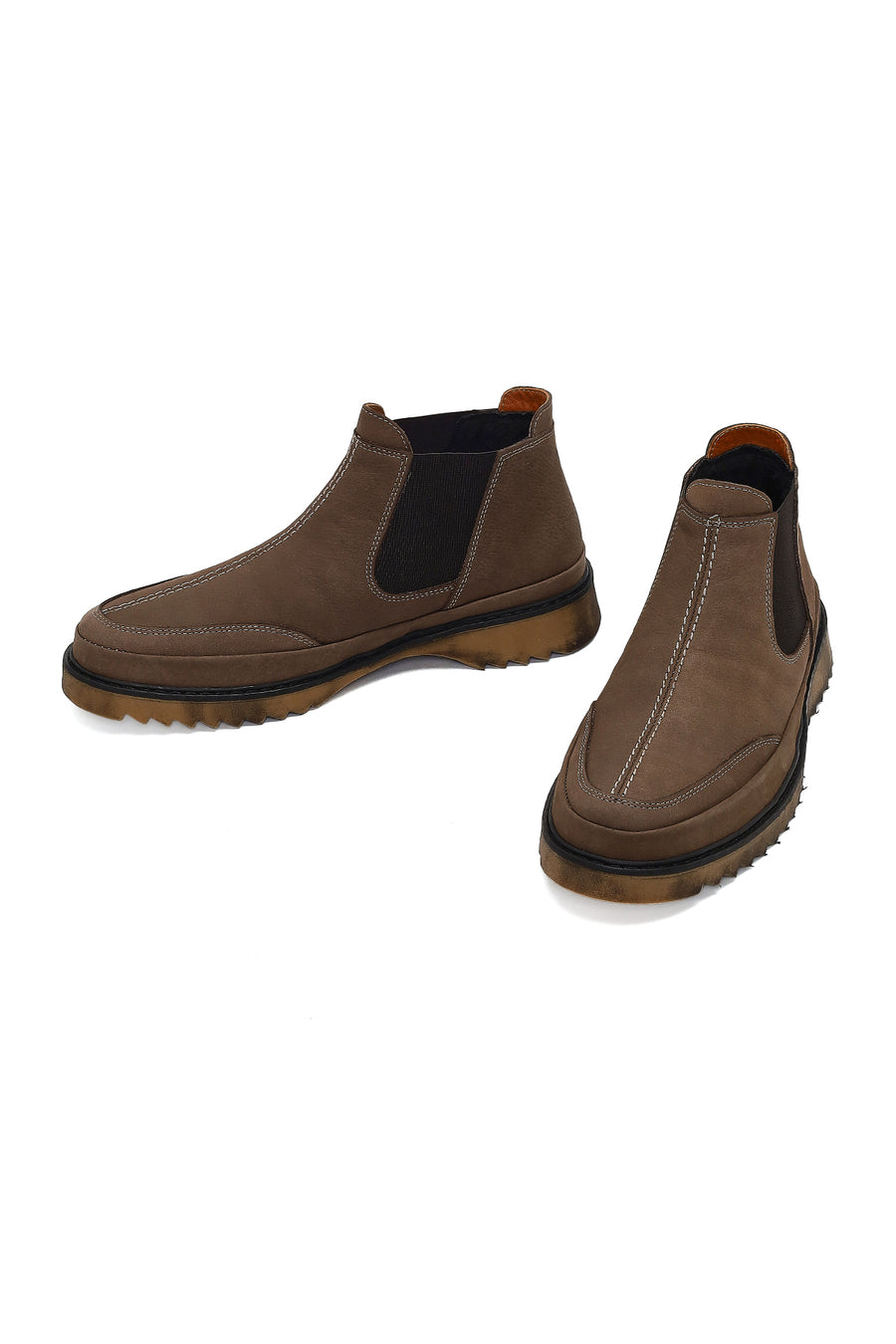 Men's Mink Nubuck Leather Chelsea Boot