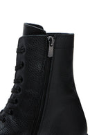 Women's Leather Zippered Casual Boots | Derimod