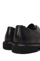 Male Black Lace-up Leather Casual Shoes | Derimod