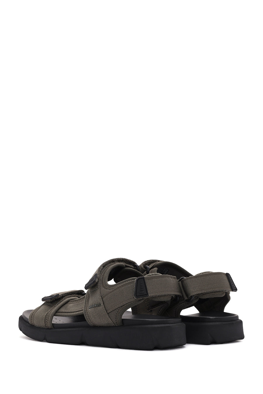 Geox Men's Green Xand 2s Fabric Sandals