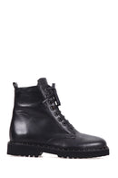 Women's Lace-Up Leather Boots | Derimod