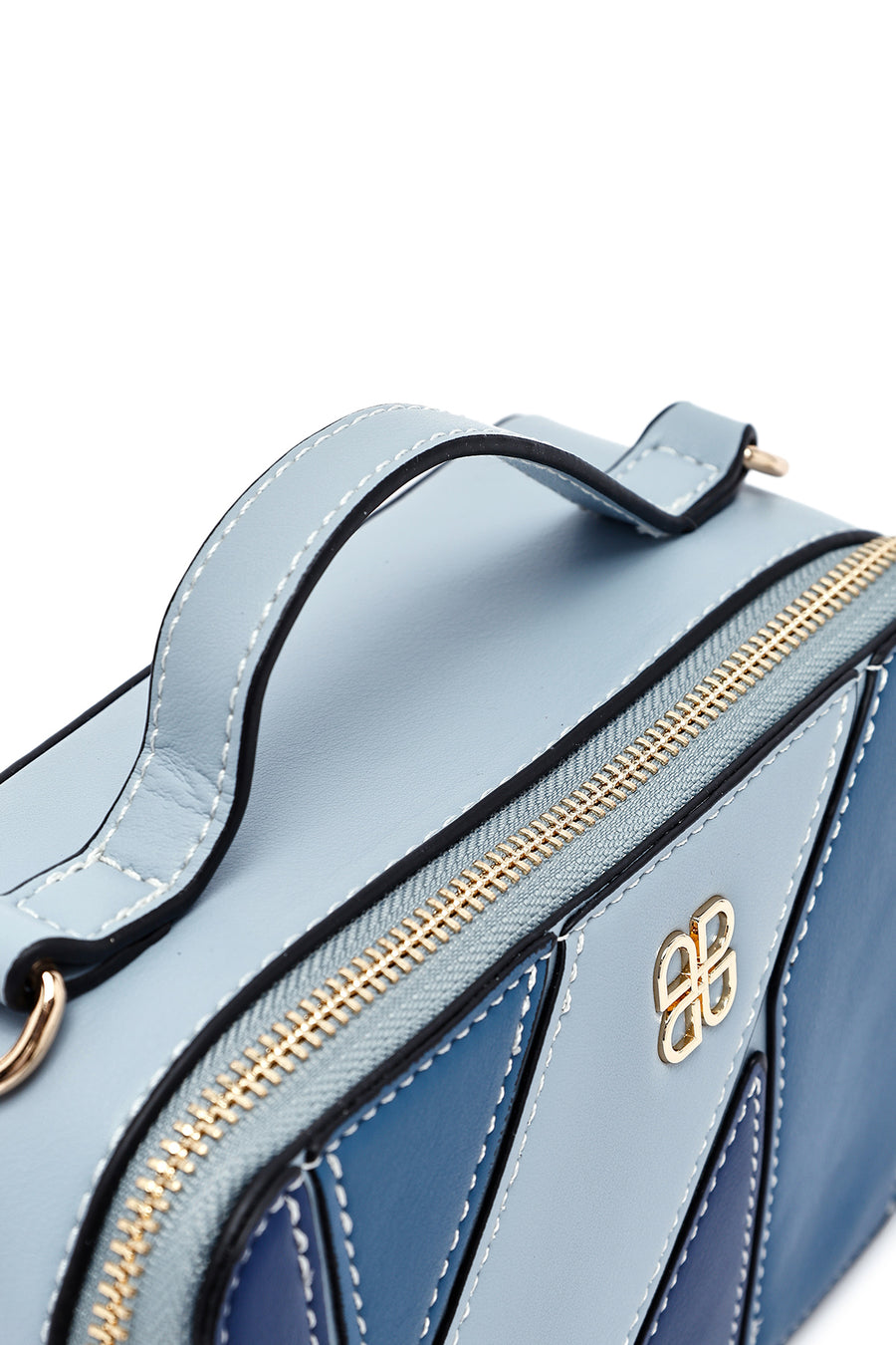 Women's Navy Blue Long Strap Classic Crossbody Bag
