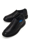 Erkek Siyah Deri Konfor Loafer | Derimod