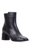 Women's Heeled Leather Boots | Derimod