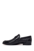 Derimod Black Male Black Leather Classic Loafer | Derimod