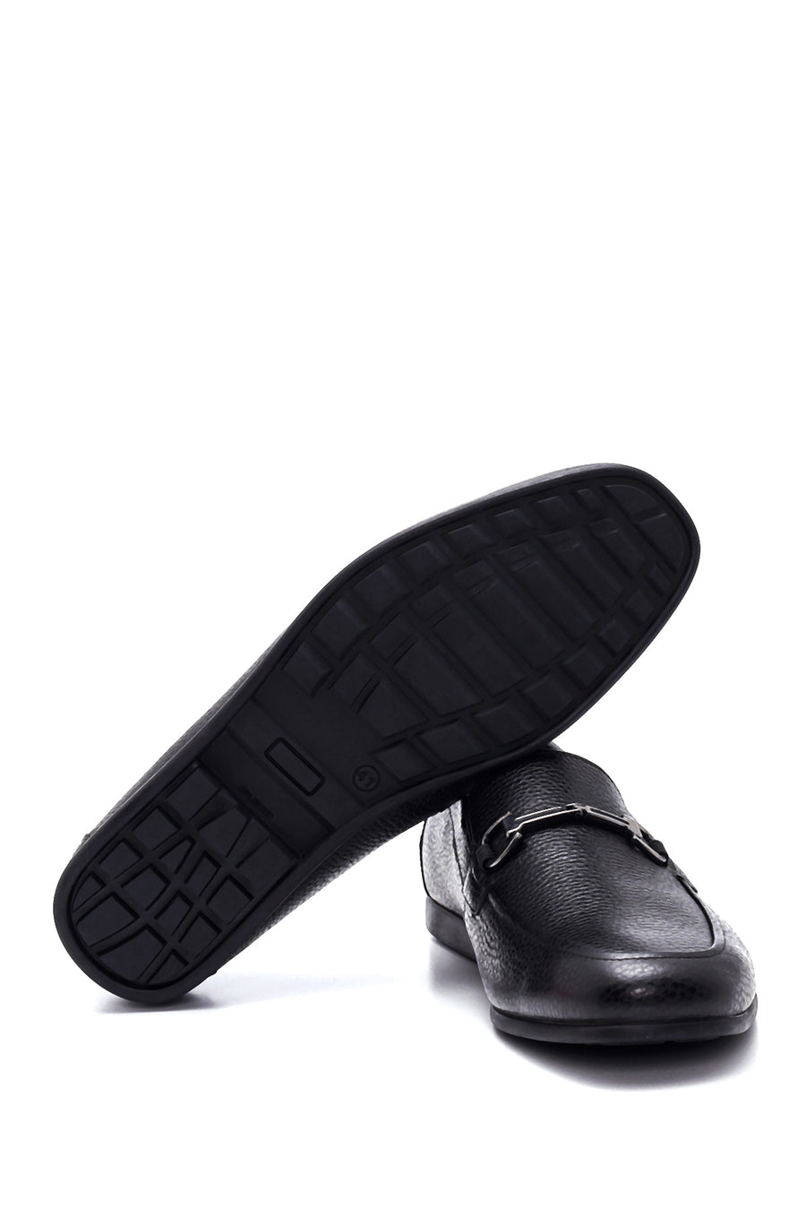 Men's Leather Buckle Loafer