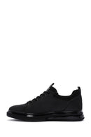 Erkek Siyah Nubuk Deri Sneaker | Derimod
