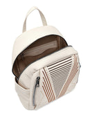 Women's Cream Printed Backpack | Derimod
