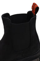 Harley Davidson Woman Black Mourir Leather Chelsea Boots | Derimod