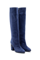 Women's Suede Heeled Boots | Derimod