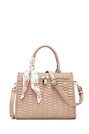 Women's Cream Long Strap Quilted Handbag | Derimod