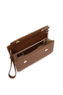 Women's Tan Long Strap Crossbody Bag | Derimod