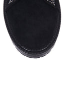 Women's Stone Suede Boots | Derimod