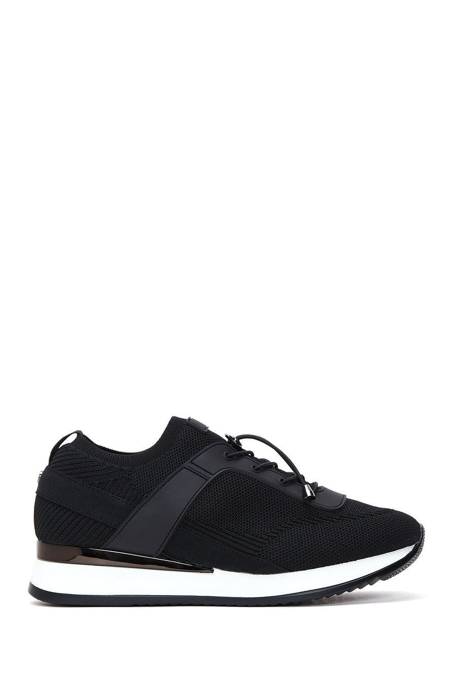 Women's Black Fabric Sneaker 22WFD431214 | Derimod