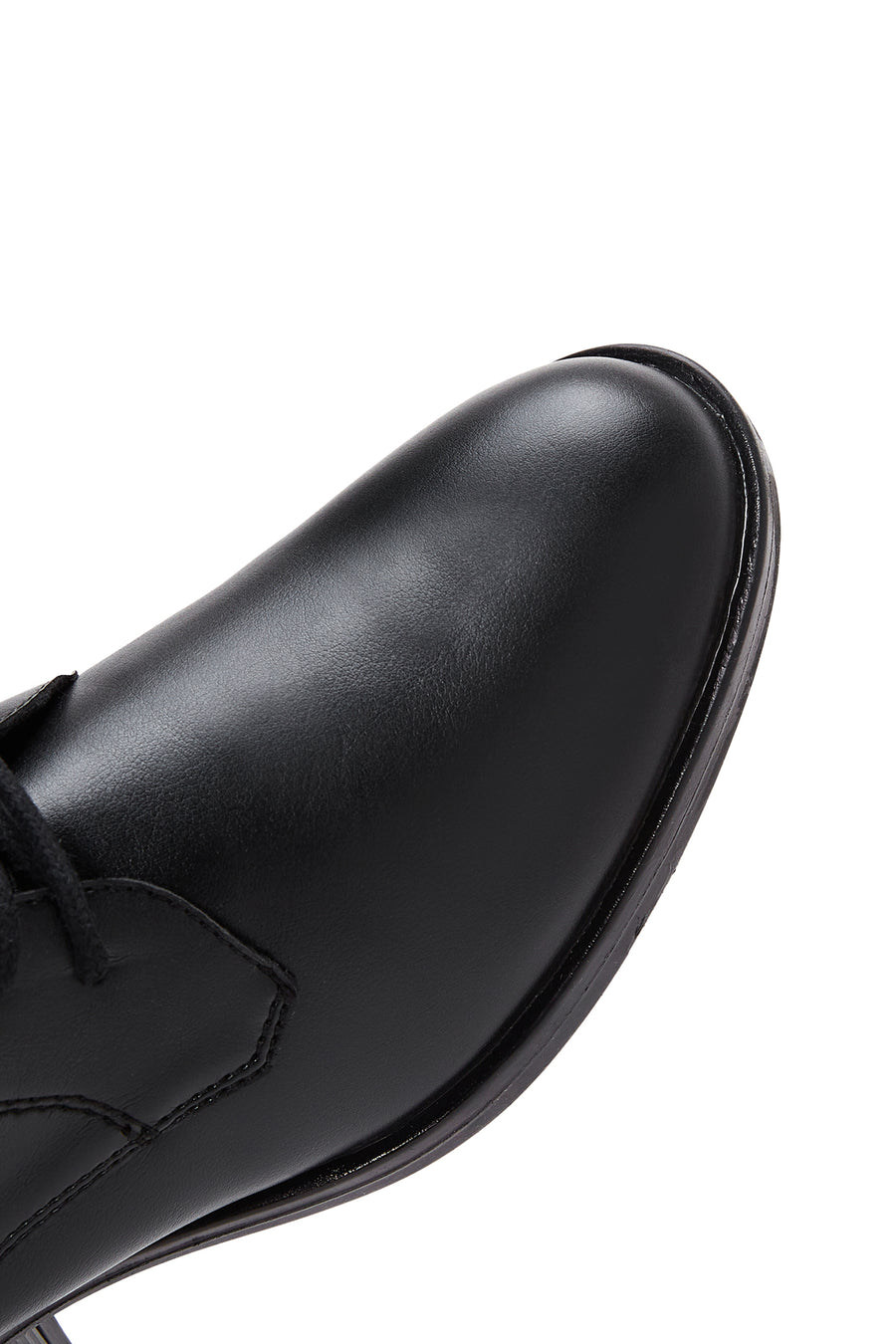 Women's Black Zippered Heeled Boots