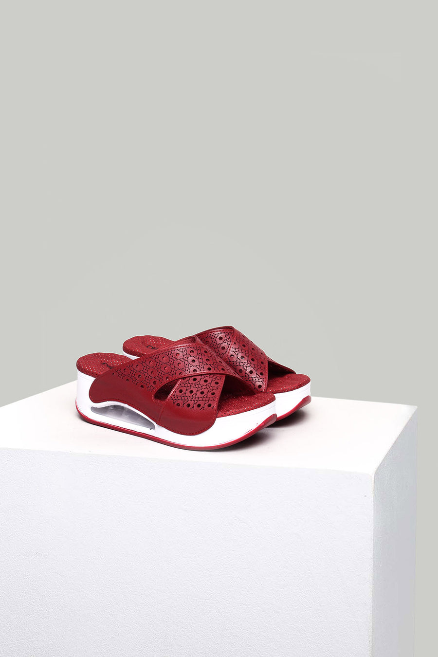 Wedge Heeled Women's Slippers