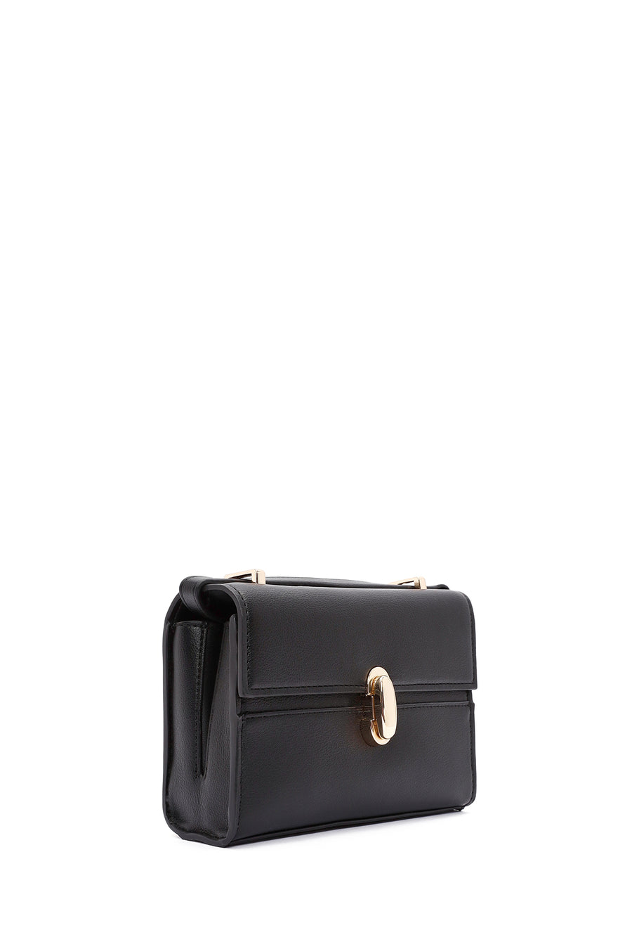 Women's Black Long Strap Crossbody Bag