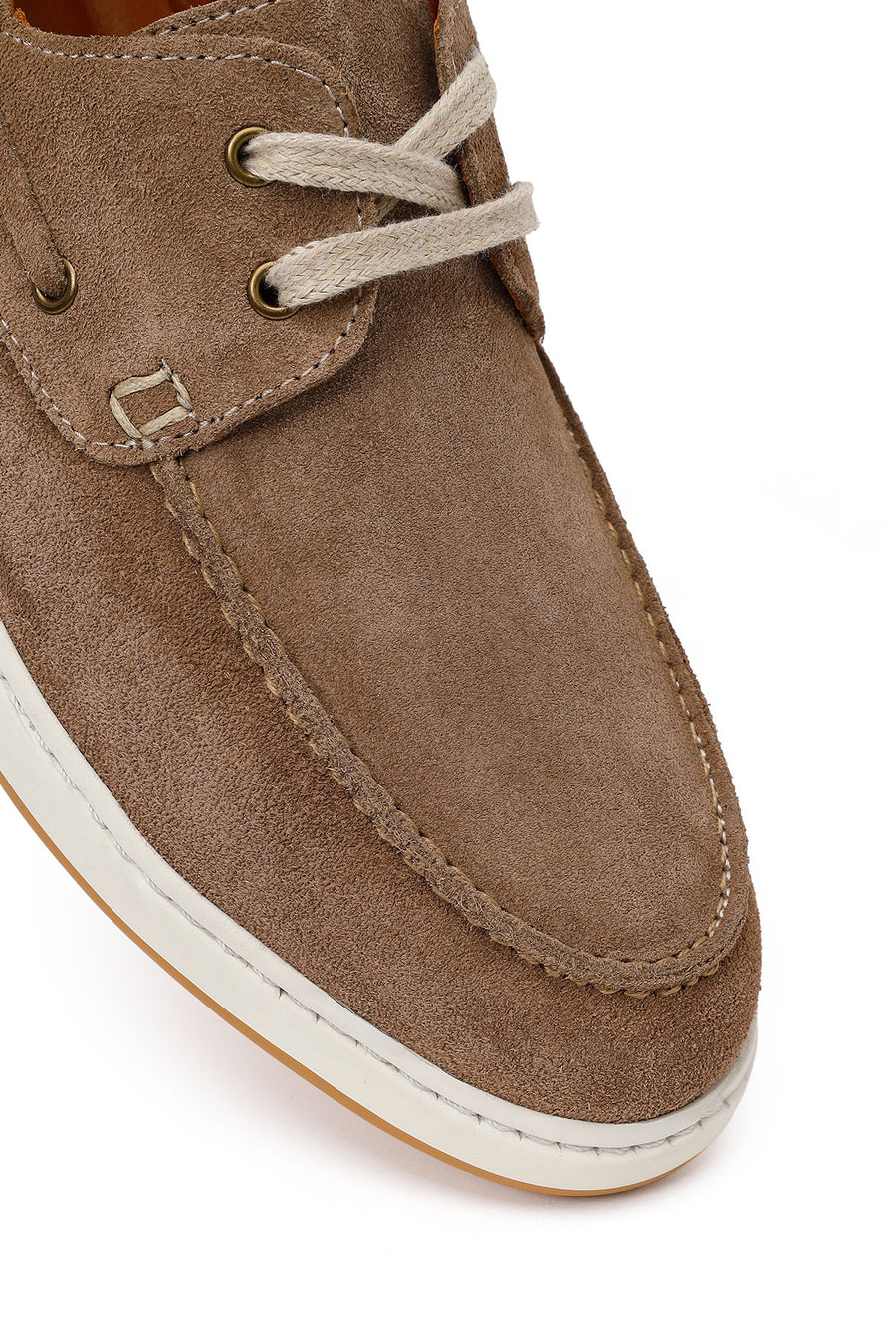 Male Mink Lace-Up Suede Casual Shoes