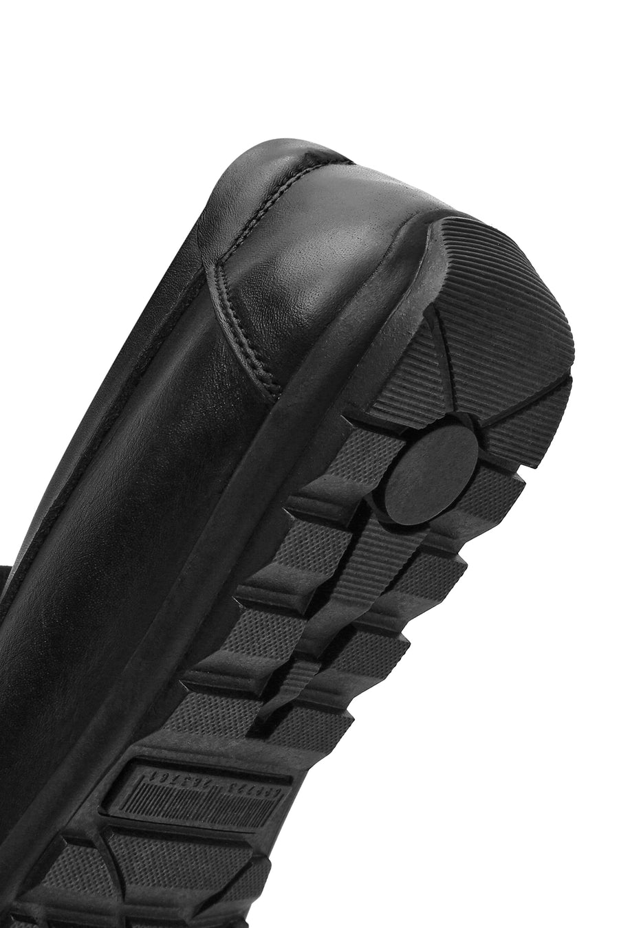 Erkek Siyah Deri Casual Loafer