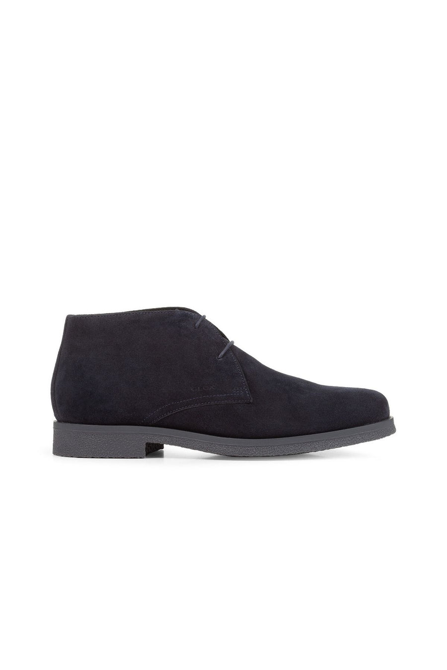 Geox Men's Navy Blue Claudio Suede Leather Classic Boots U0458A00022C4002 | Derimod