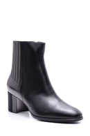 Women's Heeled Leather Boots | Derimod