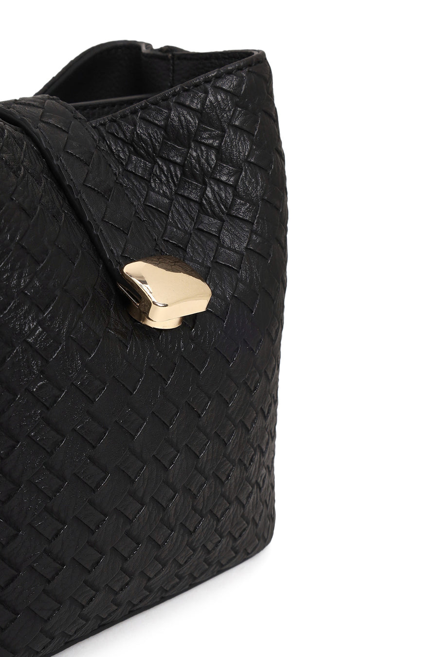 Kadın Siyah Uzun Askılı Baskılı Omuz Çantası