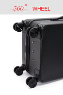 Unisex Black Cabin-Size Suitcase | Derimod