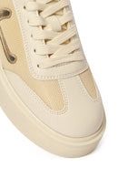 Kadın Bej Bağcıklı Sneaker | Derimod