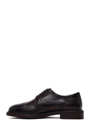 Male Brown Lace-up Leather Casual Shoes | Derimod
